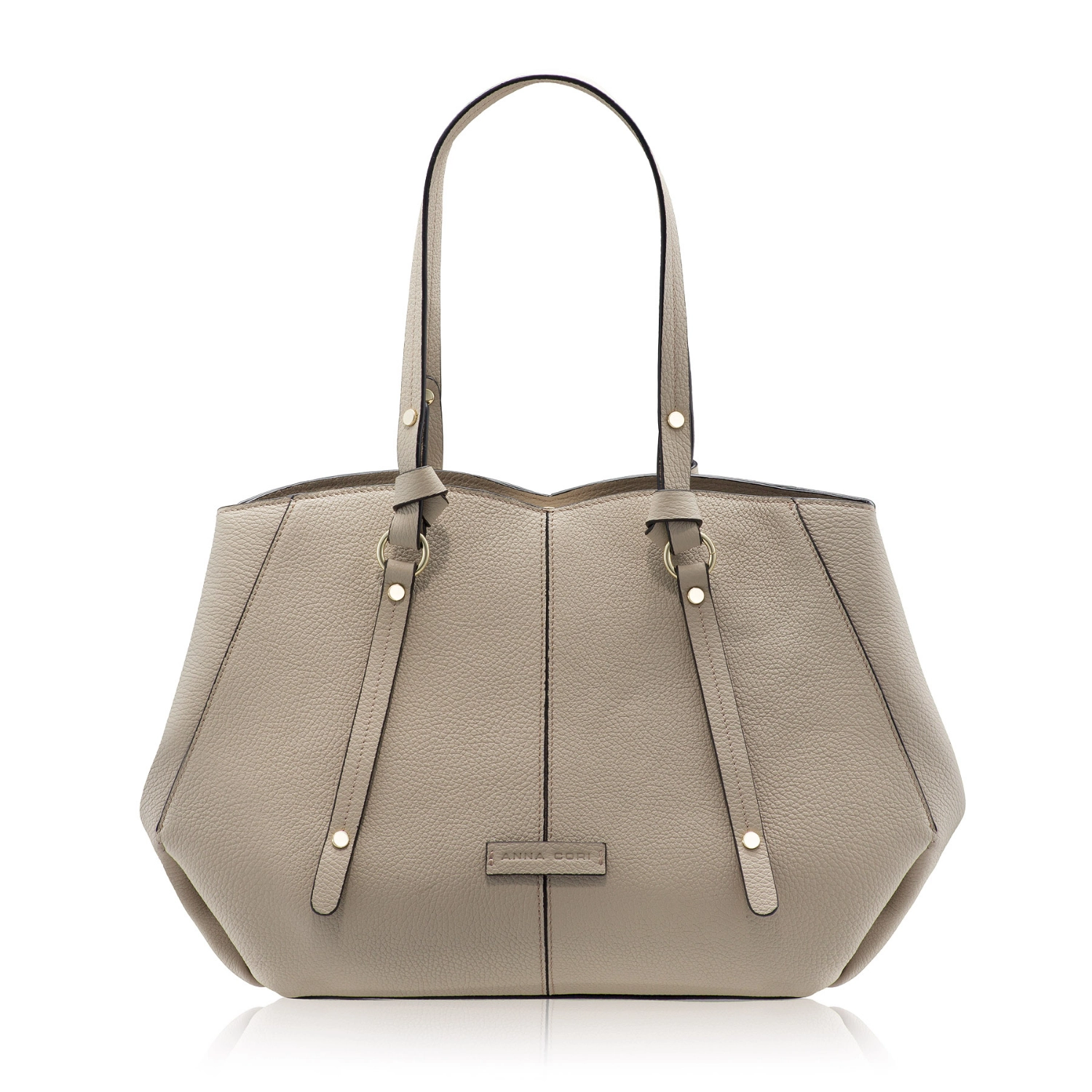 Imagine Geanta dama de Mana DIORA 01 BOTTALATO TAUPE