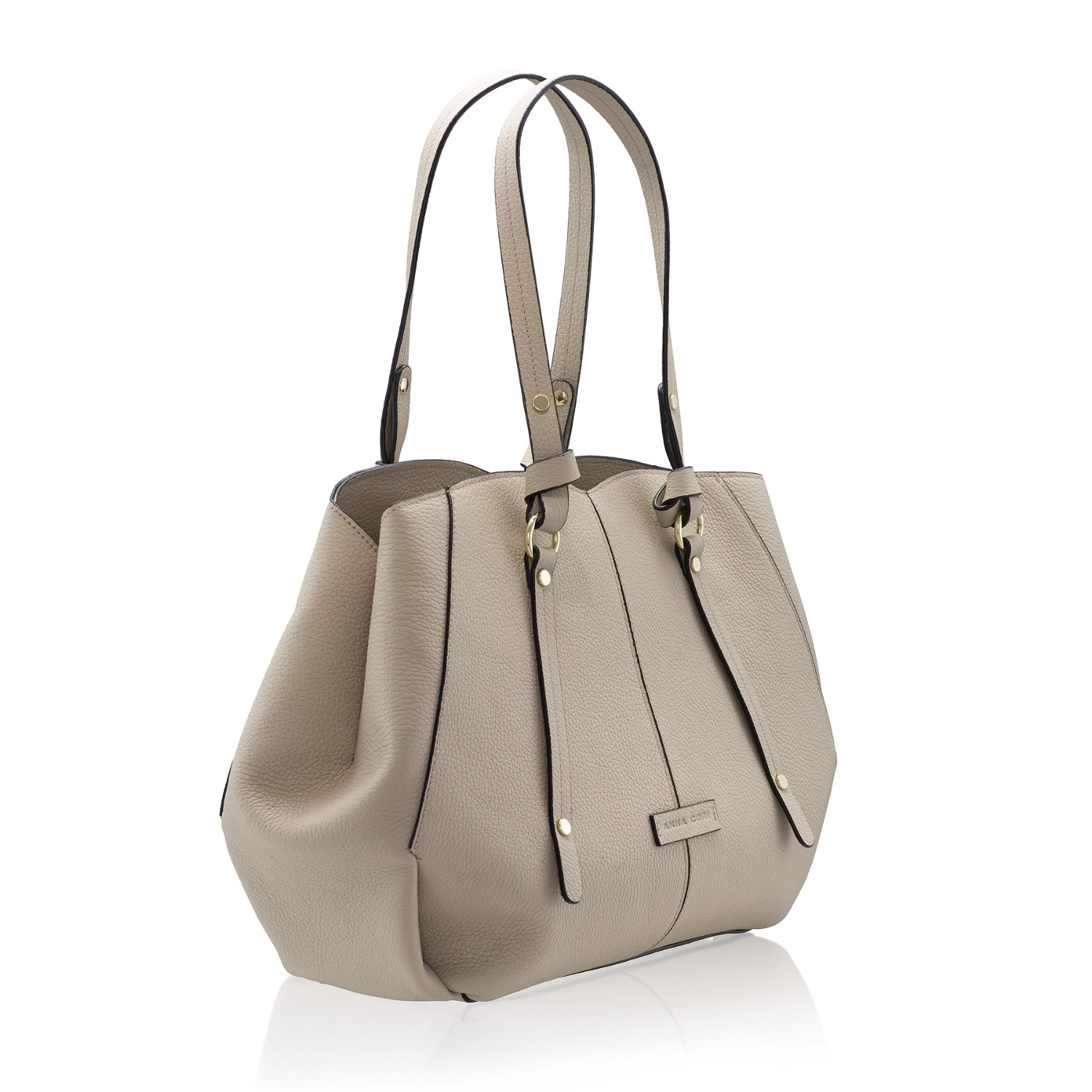 Imagine Geanta dama de Mana DIORA 01 BOTTALATO TAUPE