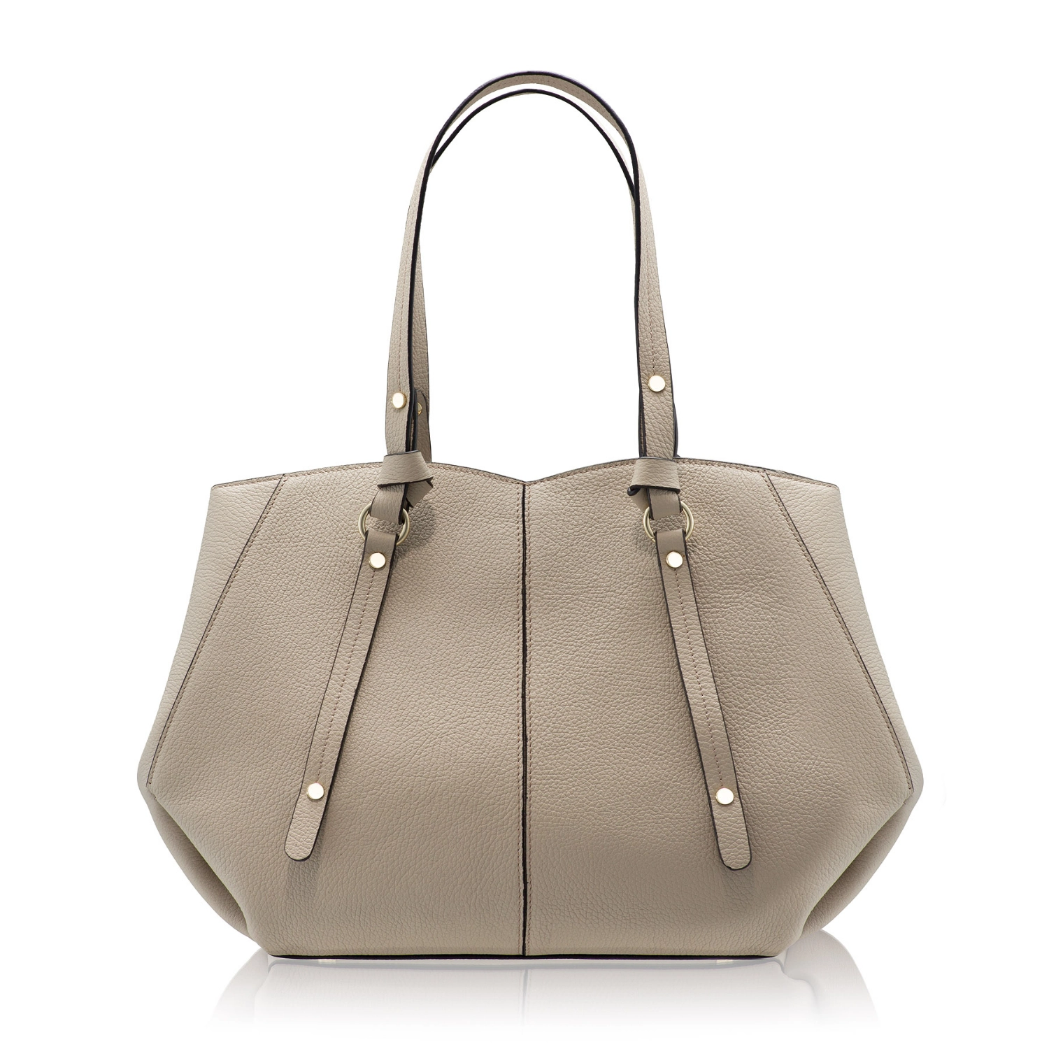 Imagine Geanta dama de Mana DIORA 01 BOTTALATO TAUPE