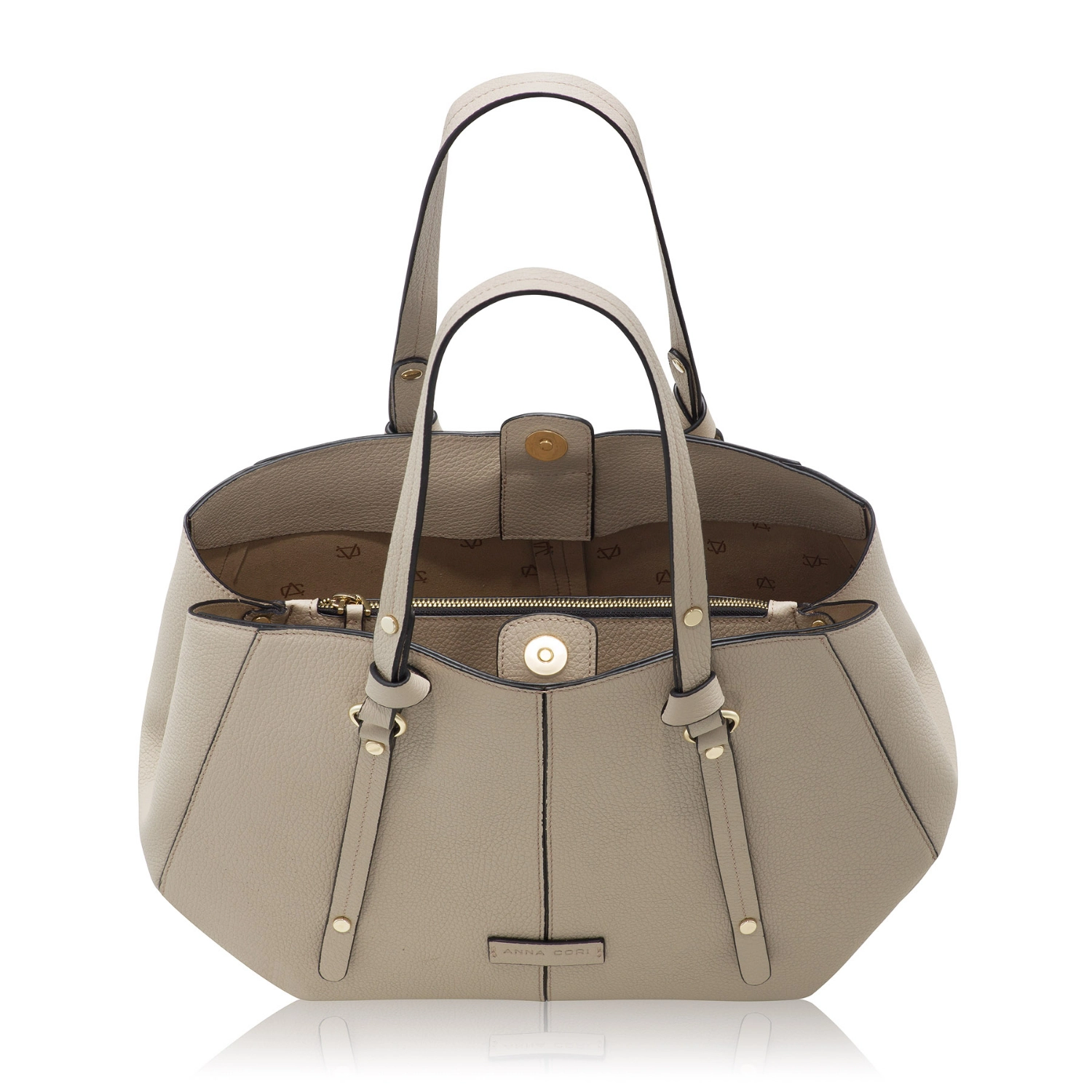 Imagine Geanta dama de Mana DIORA 01 BOTTALATO TAUPE