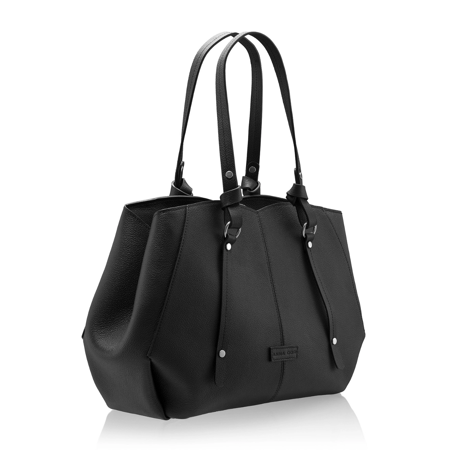 Imagine Geanta dama de Mana DIORA 01 BOTTALATO NEGRU