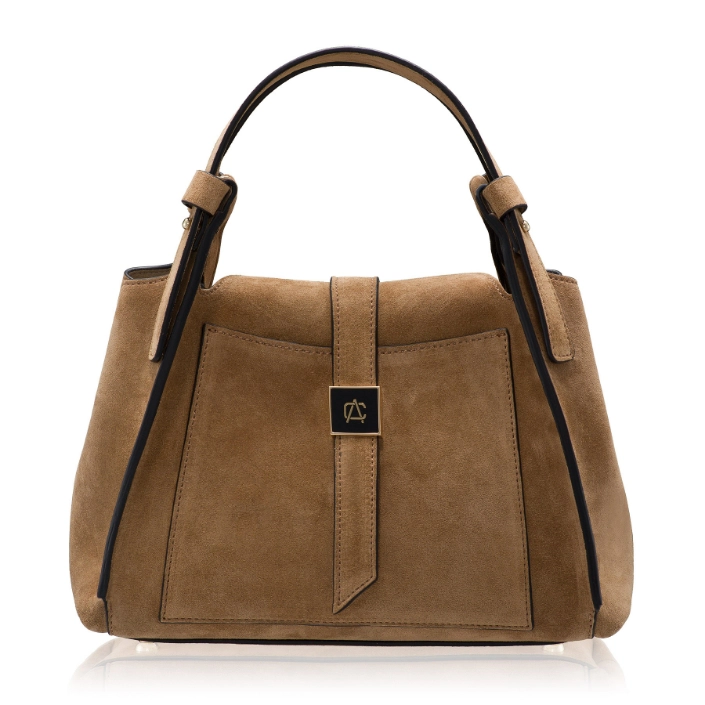 Arată detalii pentru Geanta dama de Mana BLUMA 01 CROSTA CAPPUCINO Imagine Geanta dama de Mana BLUMA 01 CROSTA CAPPUCINO