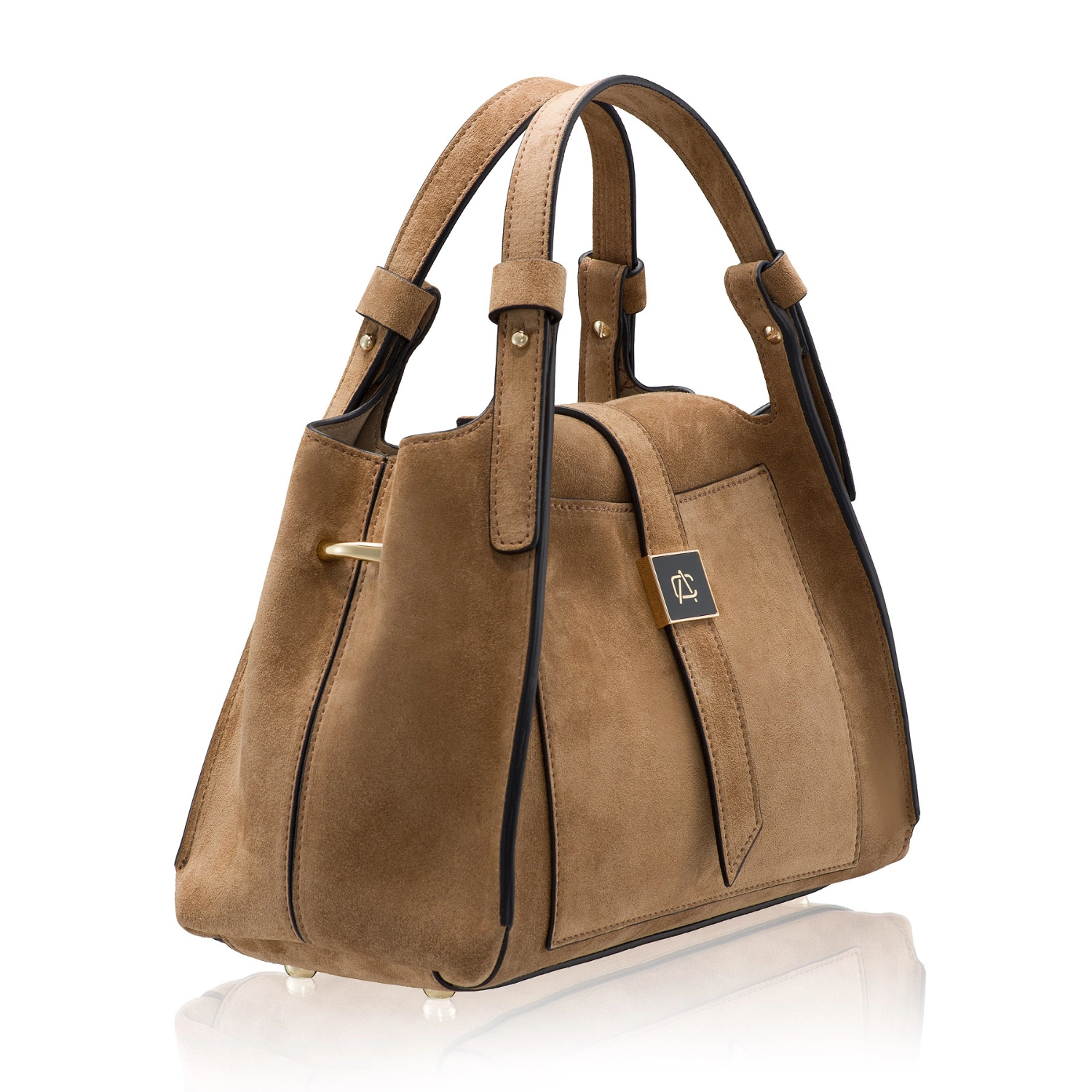 Imagine Geanta dama de Mana BLUMA 01 CROSTA CAPPUCINO