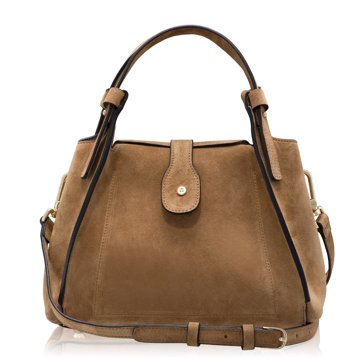 Imagine Geanta dama de Mana BLUMA 01 CROSTA CAPPUCINO