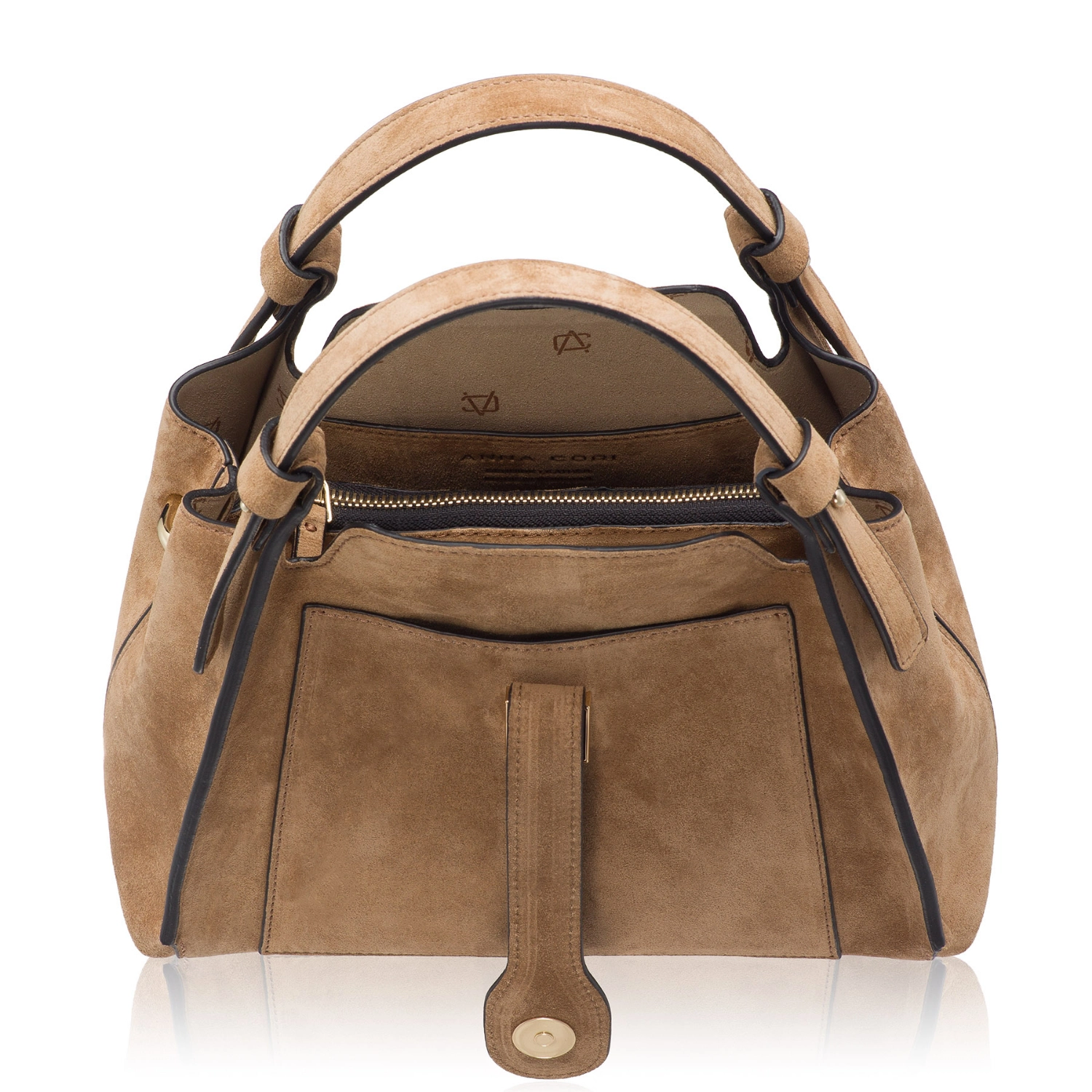 Imagine Geanta dama de Mana BLUMA 01 CROSTA CAPPUCINO