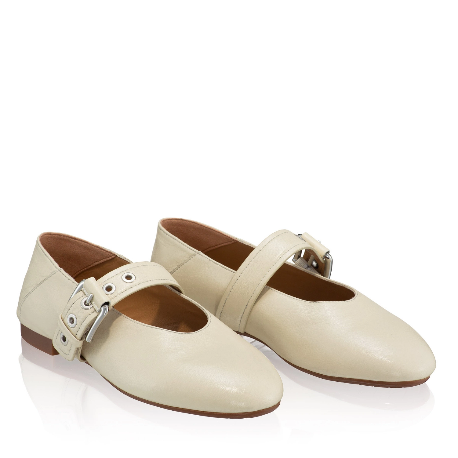 Imagine Balerini Dama 8458 Nappa Panna