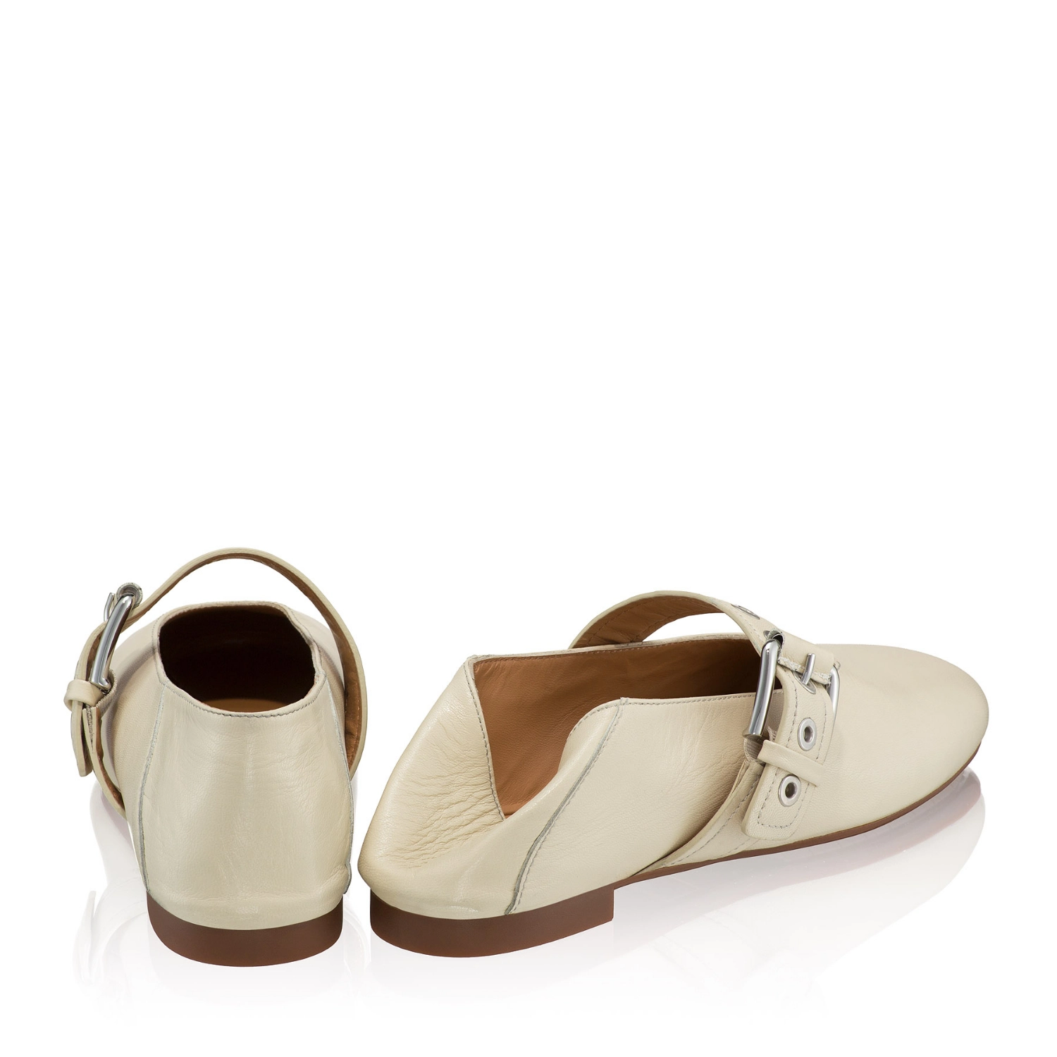 Imagine Balerini Dama 8458 Nappa Panna