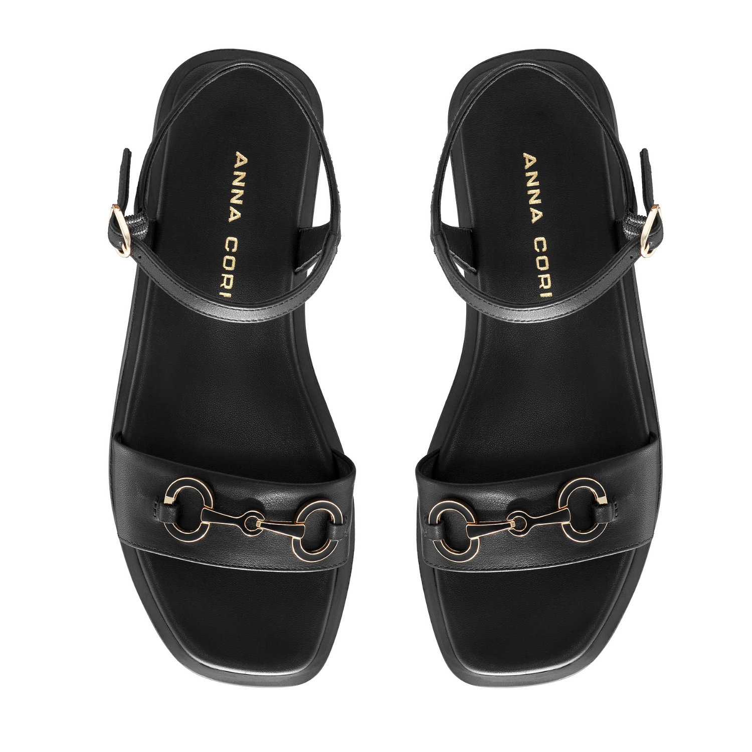 Imagine Sandale Dama 8454 Vitello Negru