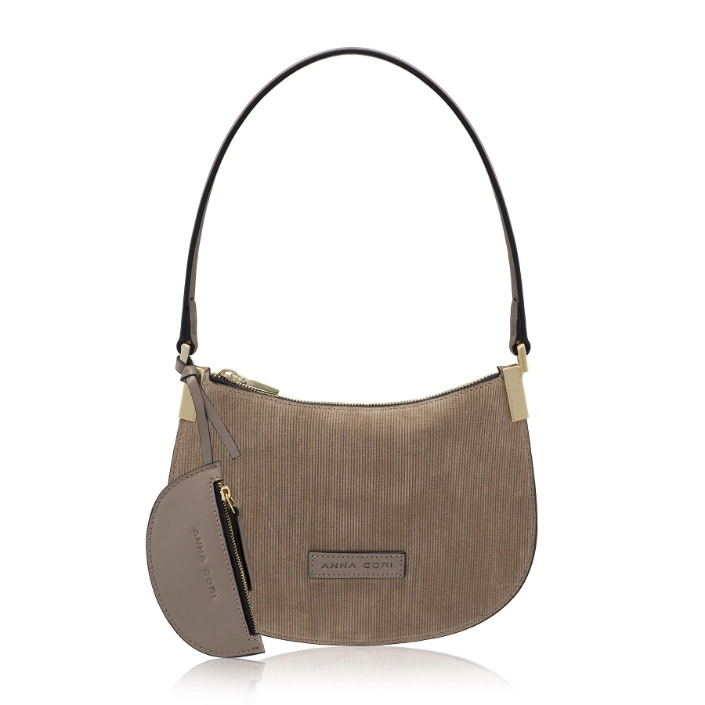 Imagine Geanta dama de umar ELIANA 01 CROSTA REIAT+VIT TAUPE