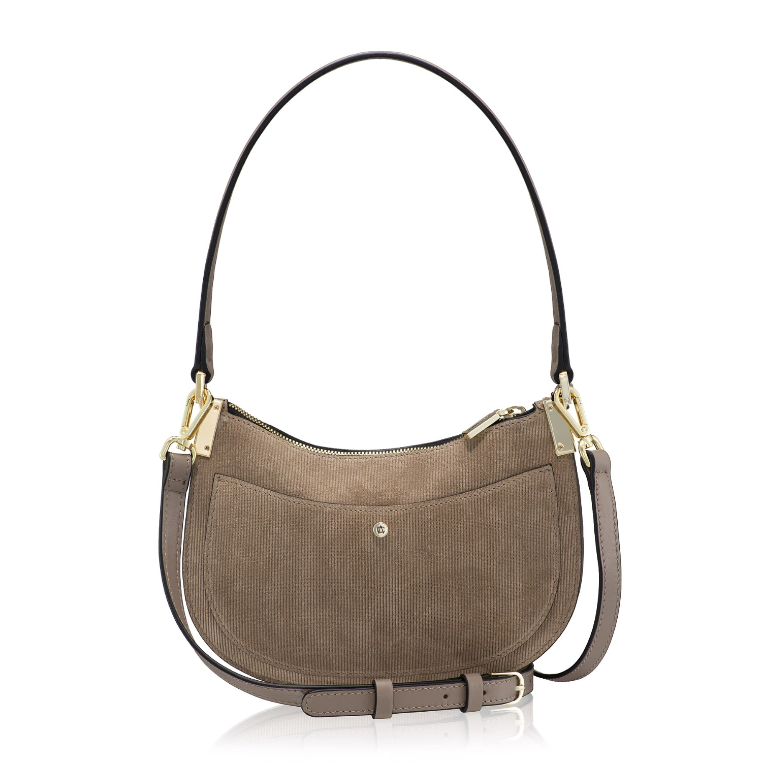 Imagine Geanta dama de umar ELIANA 01 CROSTA REIAT+VIT TAUPE