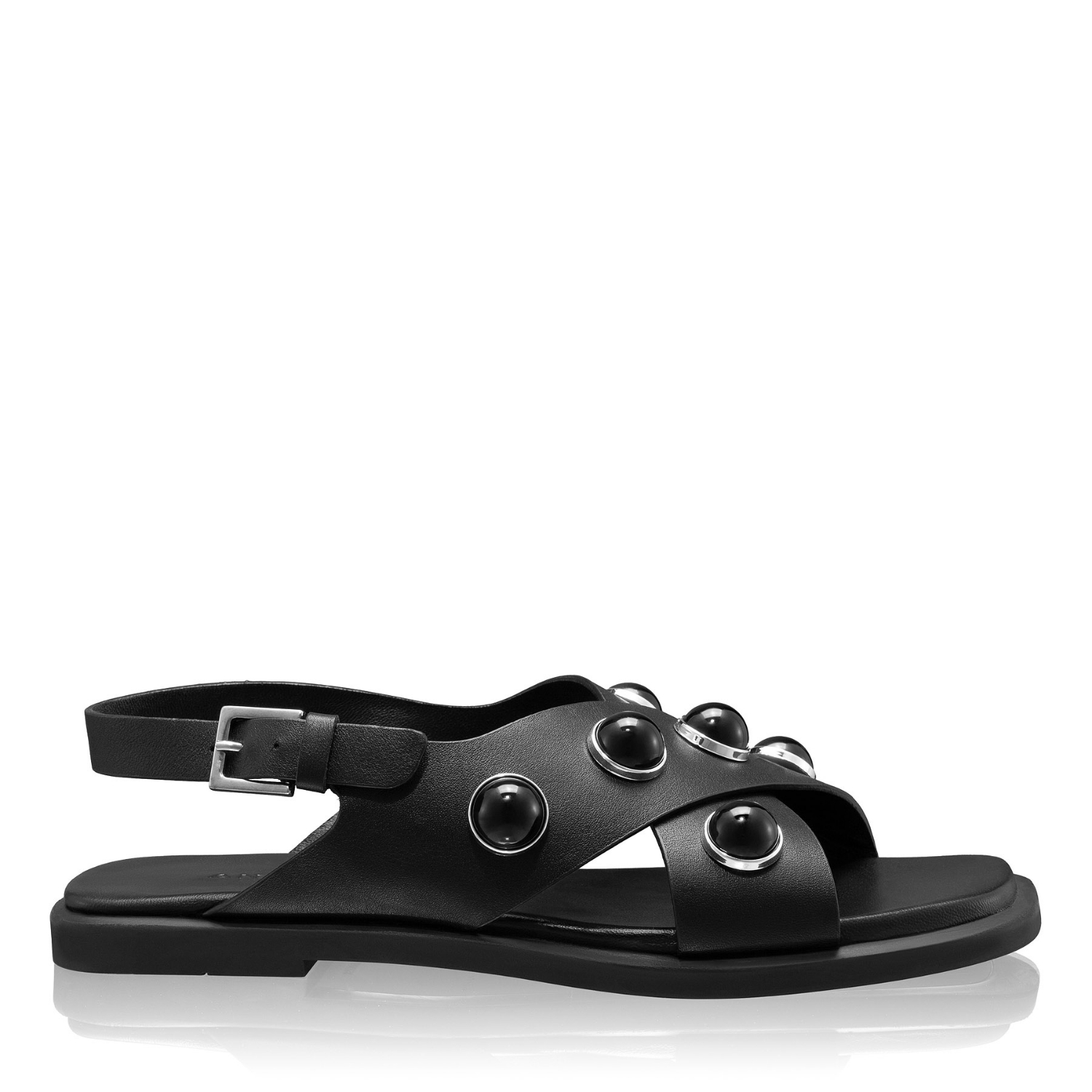 Imagine Sandale Dama 8360 Vitello Negru