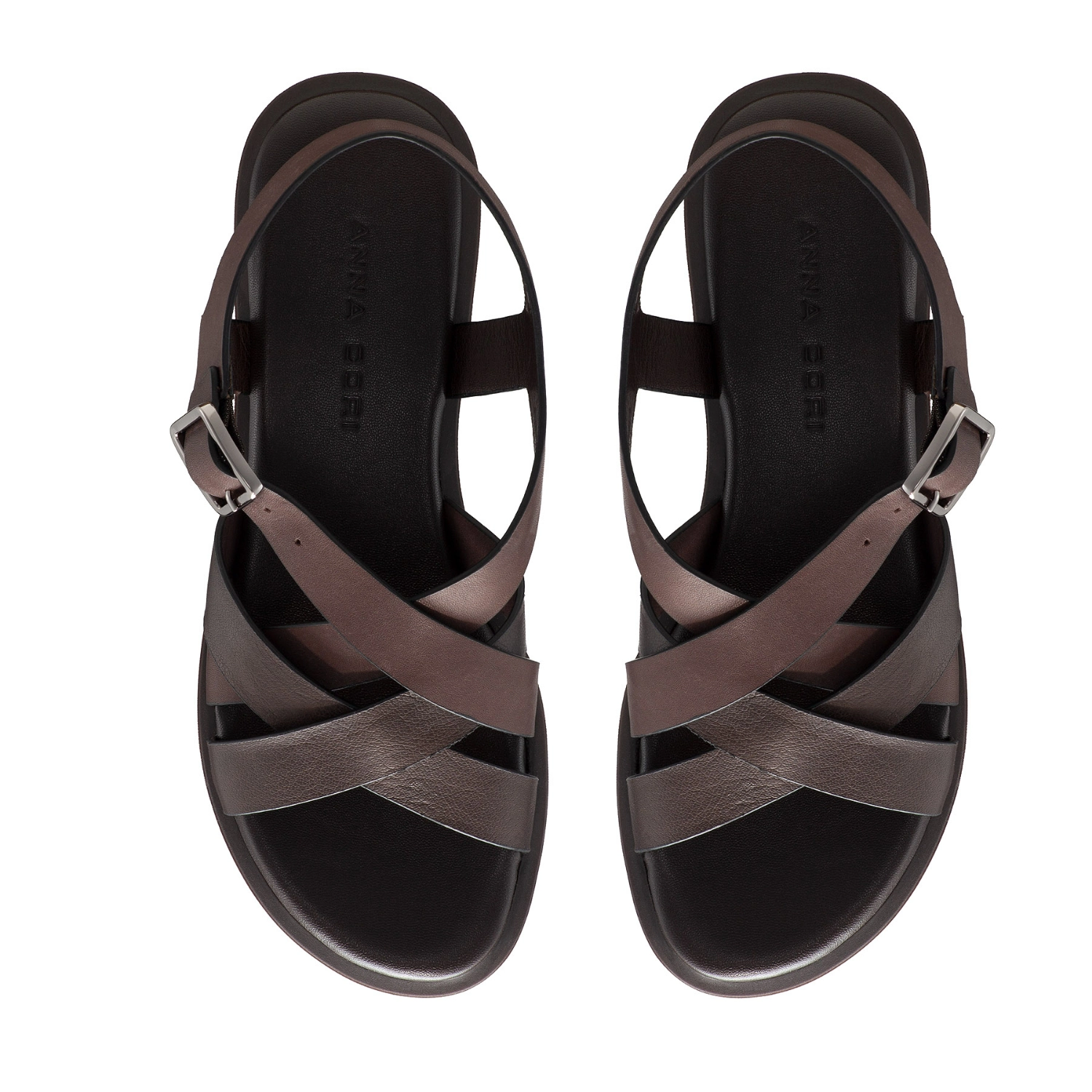 Picture of Women's leather sandals 8351 Vitello T.Moro