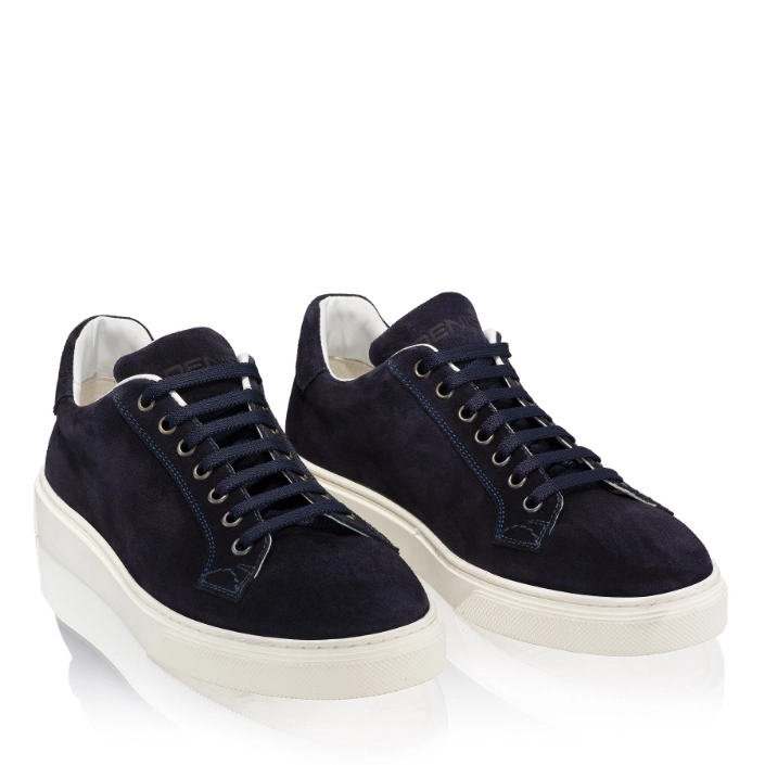 Pantofi Sport Barbati 7311 Crosta Blue/Alb