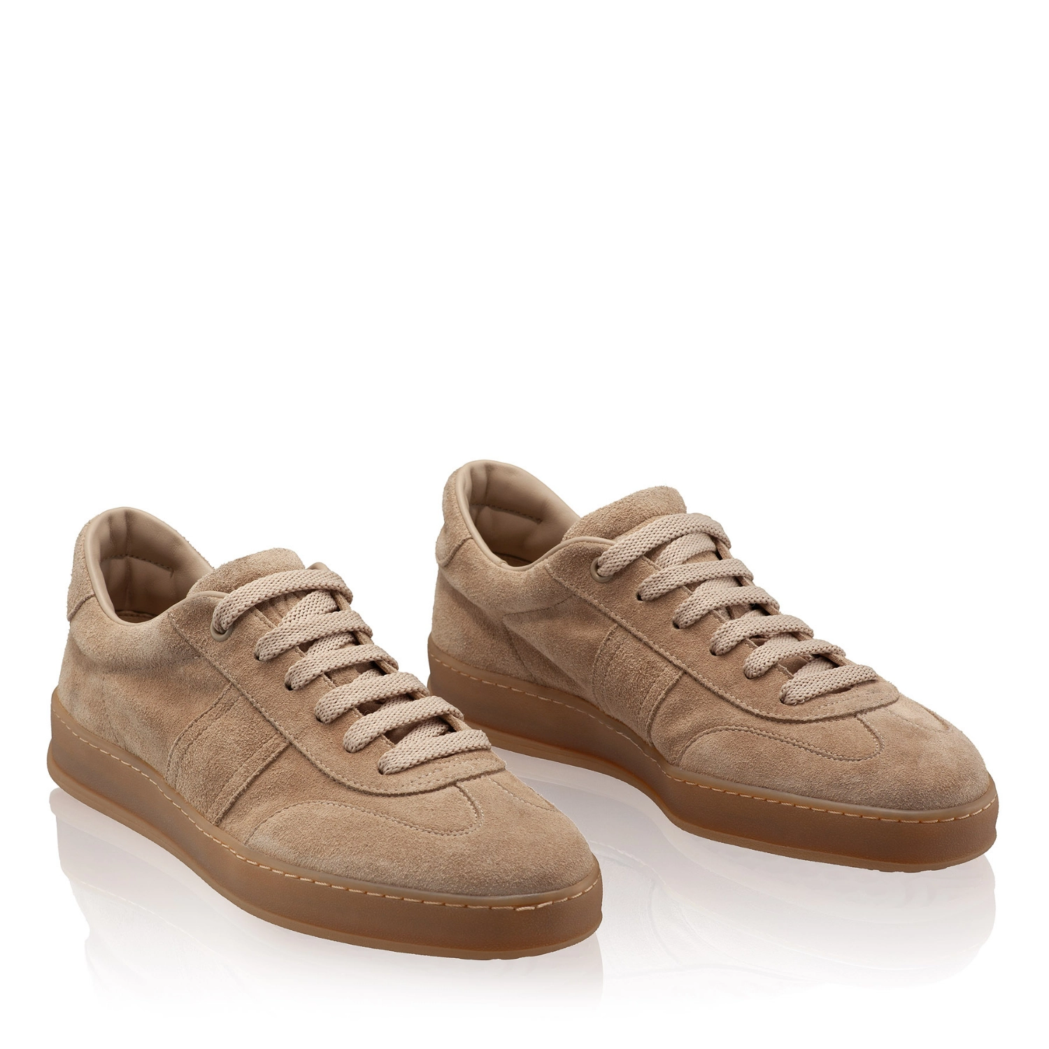Picture of Women leather sport shoes 8066 Crosta Beige