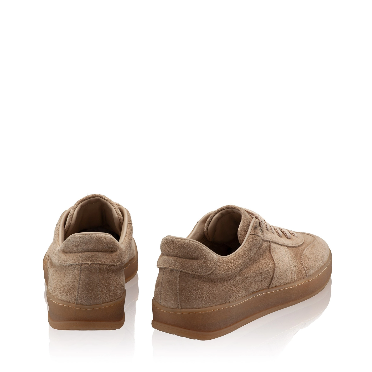 Picture of Women leather sport shoes 8066 Crosta Beige