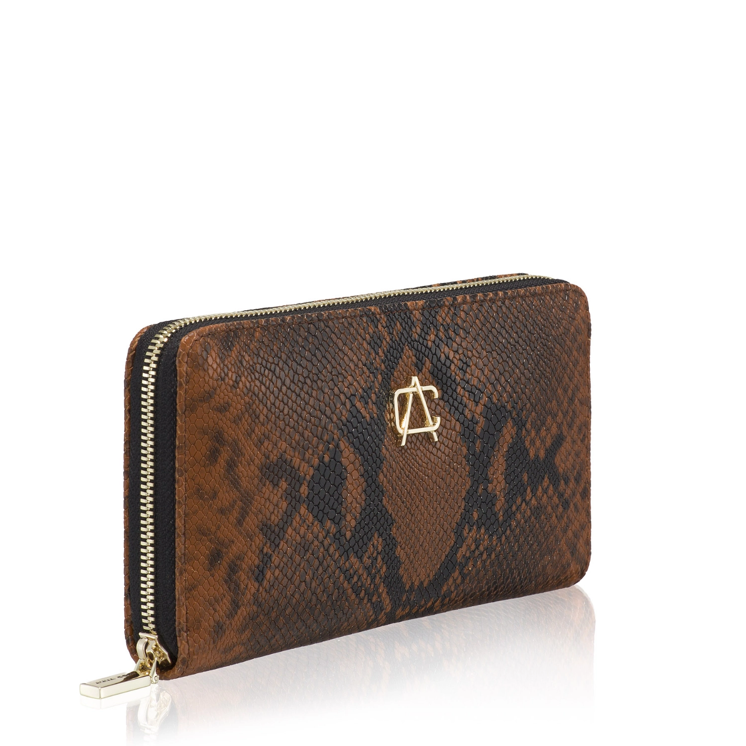 Picture of Leather wallet ARIA PITONE T.MORO