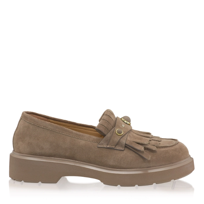 Arată detalii pentru Pantofi Casual Dama 8542 Crosta Antilope Imagine Pantofi Casual Dama 8542 Crosta Antilope