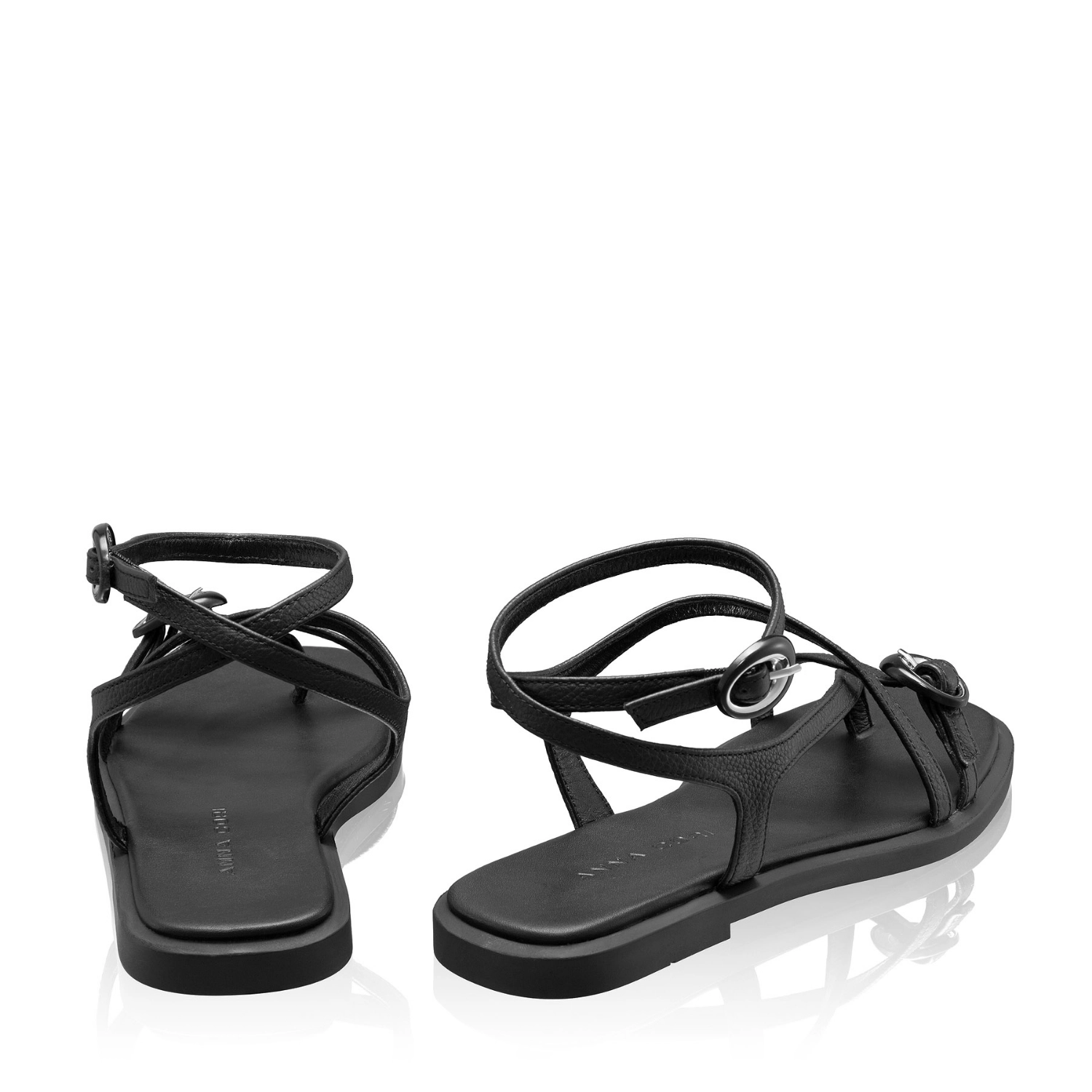 Picture of Women's leather sandals 8379 Bottalato Black