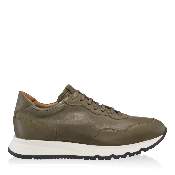 Arată detalii pentru Pantofi Sport Barbati 9711 Vitello Militare Imagine Pantofi Sport Barbati 9711 Vitello Militare