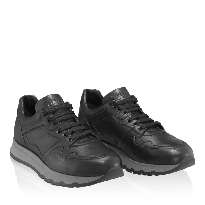Pantofi Sport Barbati 9710 Vitello Negru