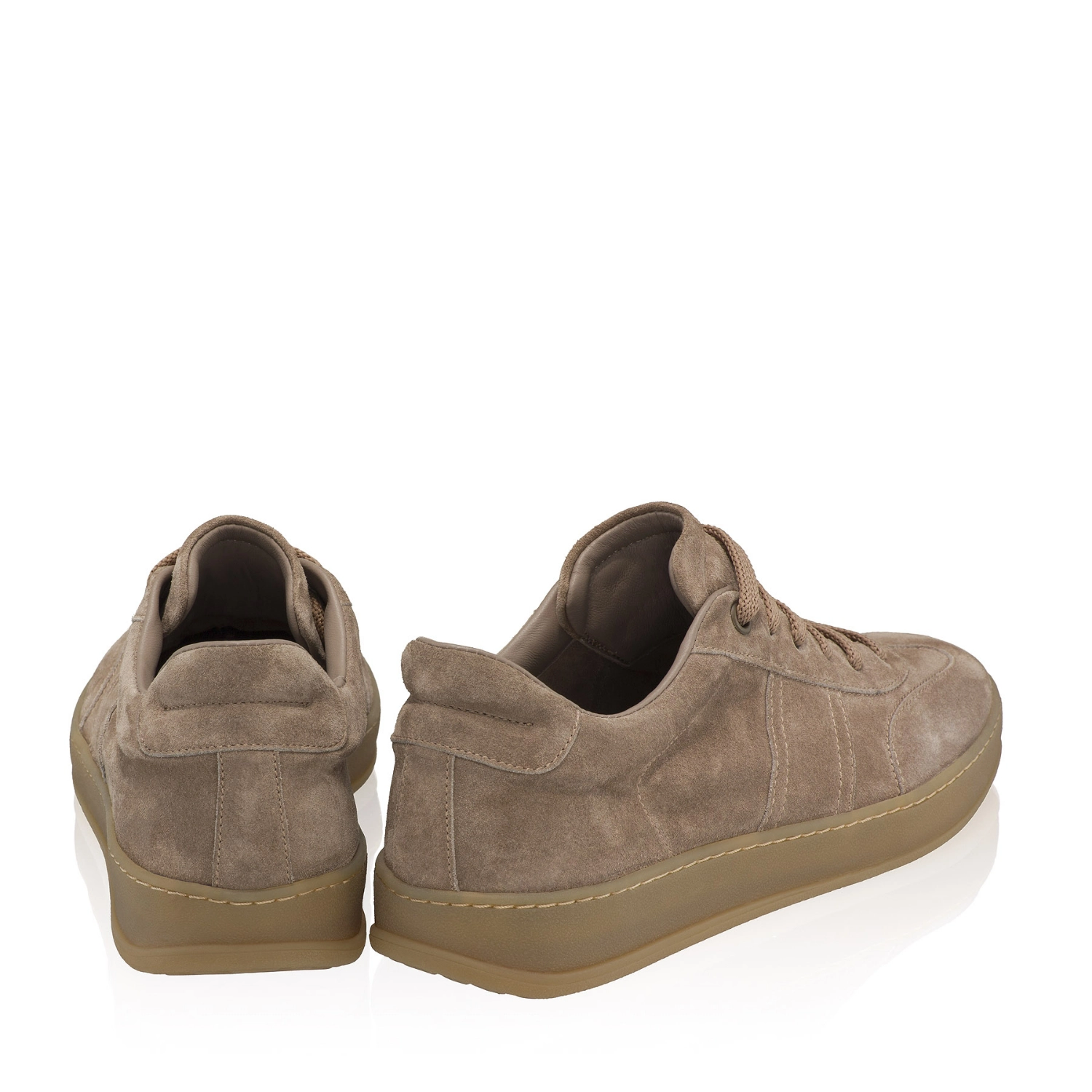 Picture of Women Leather Sport Shoes 8066 Crosta Crema