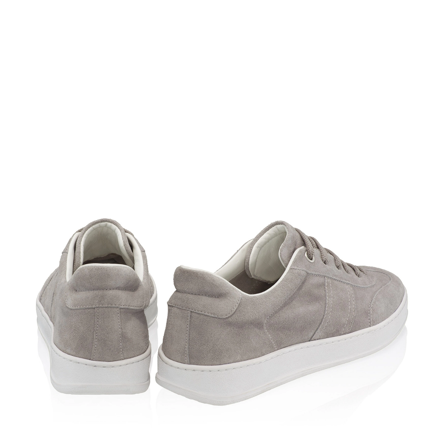 Picture of Women Leather Sport Shoes 8066 Crosta Gray
