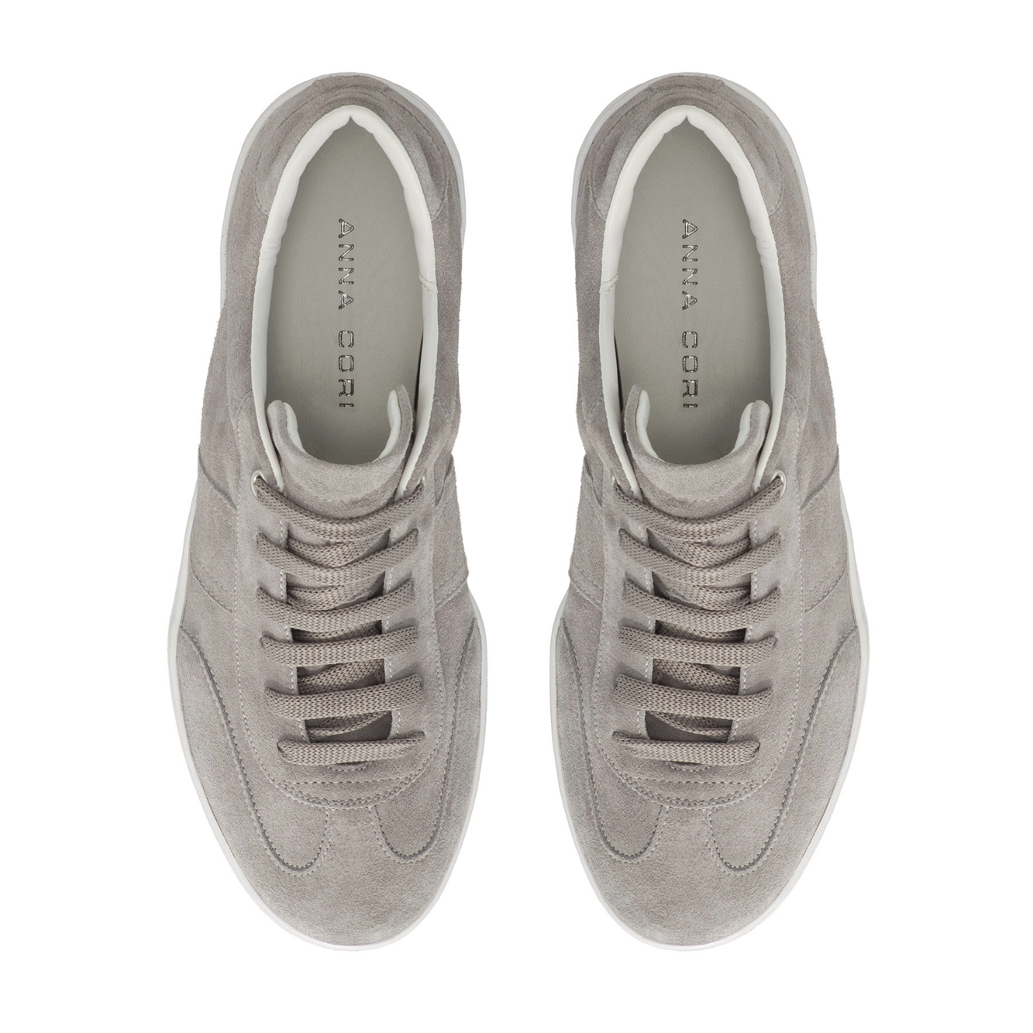 Picture of Women Leather Sport Shoes 8066 Crosta Gray
