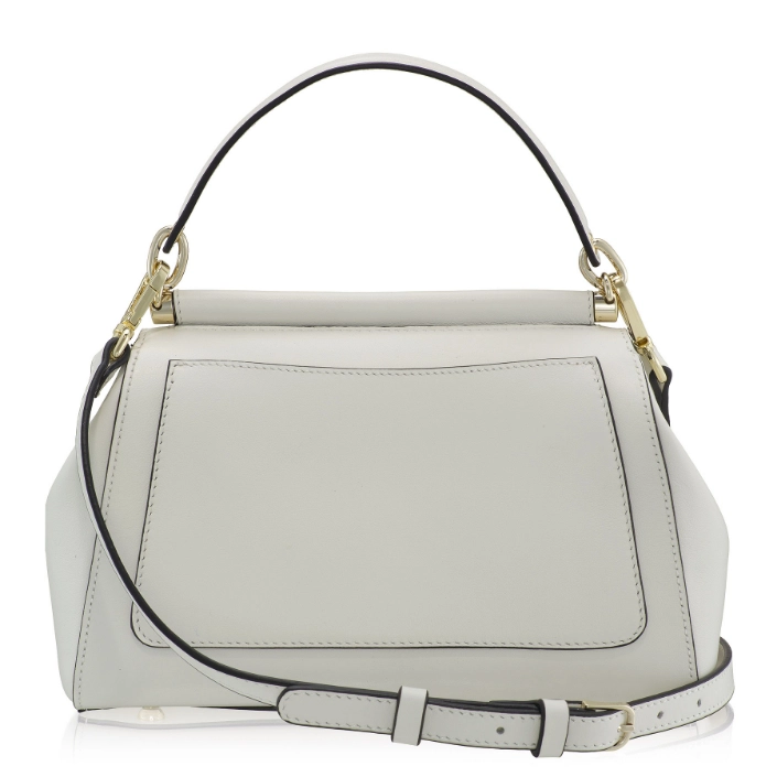 Women's shoulder bag OLYA 01 VITELLO PANNA