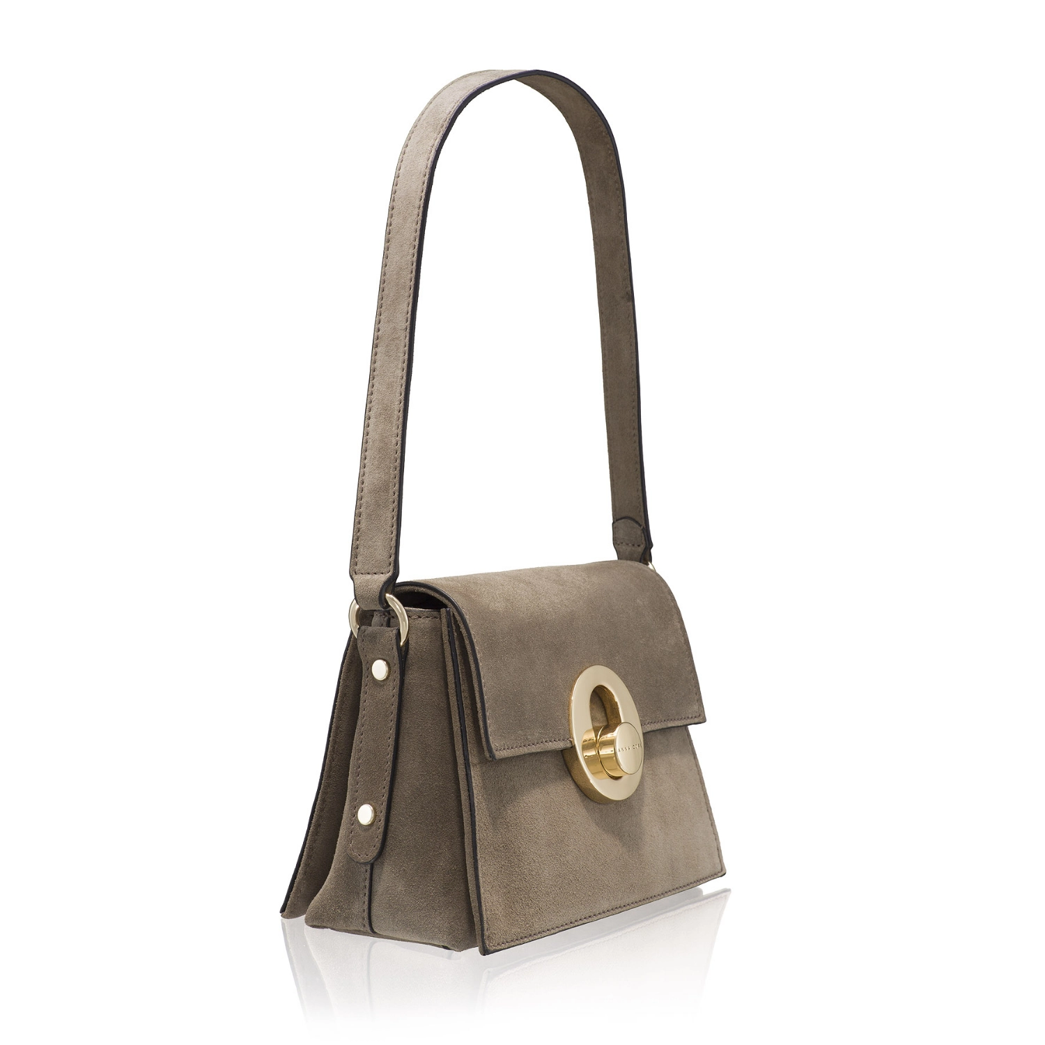 Picture of Women's shoulder bag BRIA 01 CROSTA KAKI