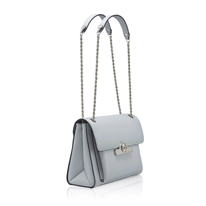 Women Shoulder Bag KELLY VITELLO CIELO