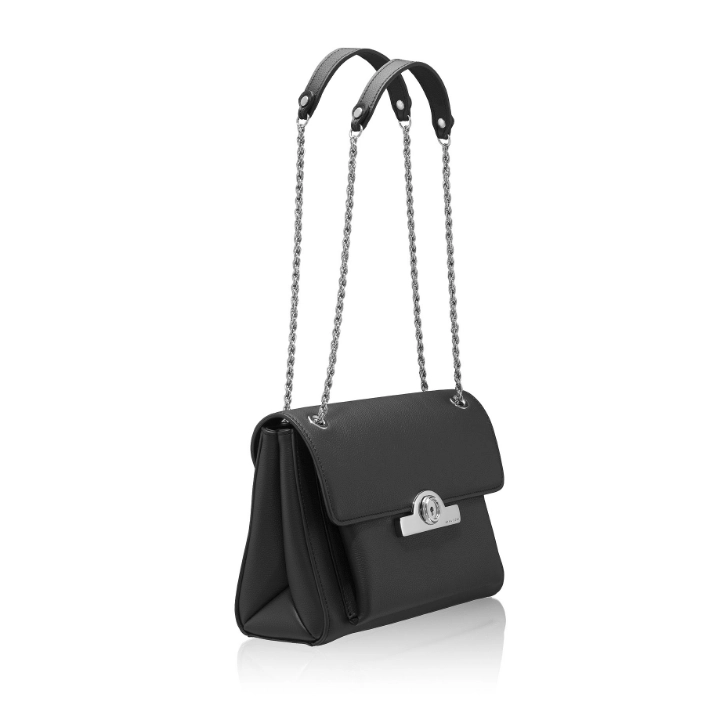 Women Shoulder Bag KELLY BOTTALATO BLACK