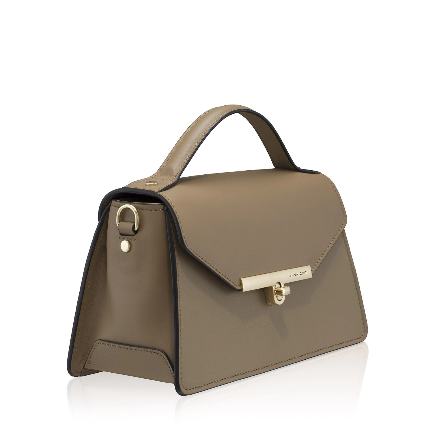 Imagine Geanta dama de mana CASEY 02 VITELLO TAUPE