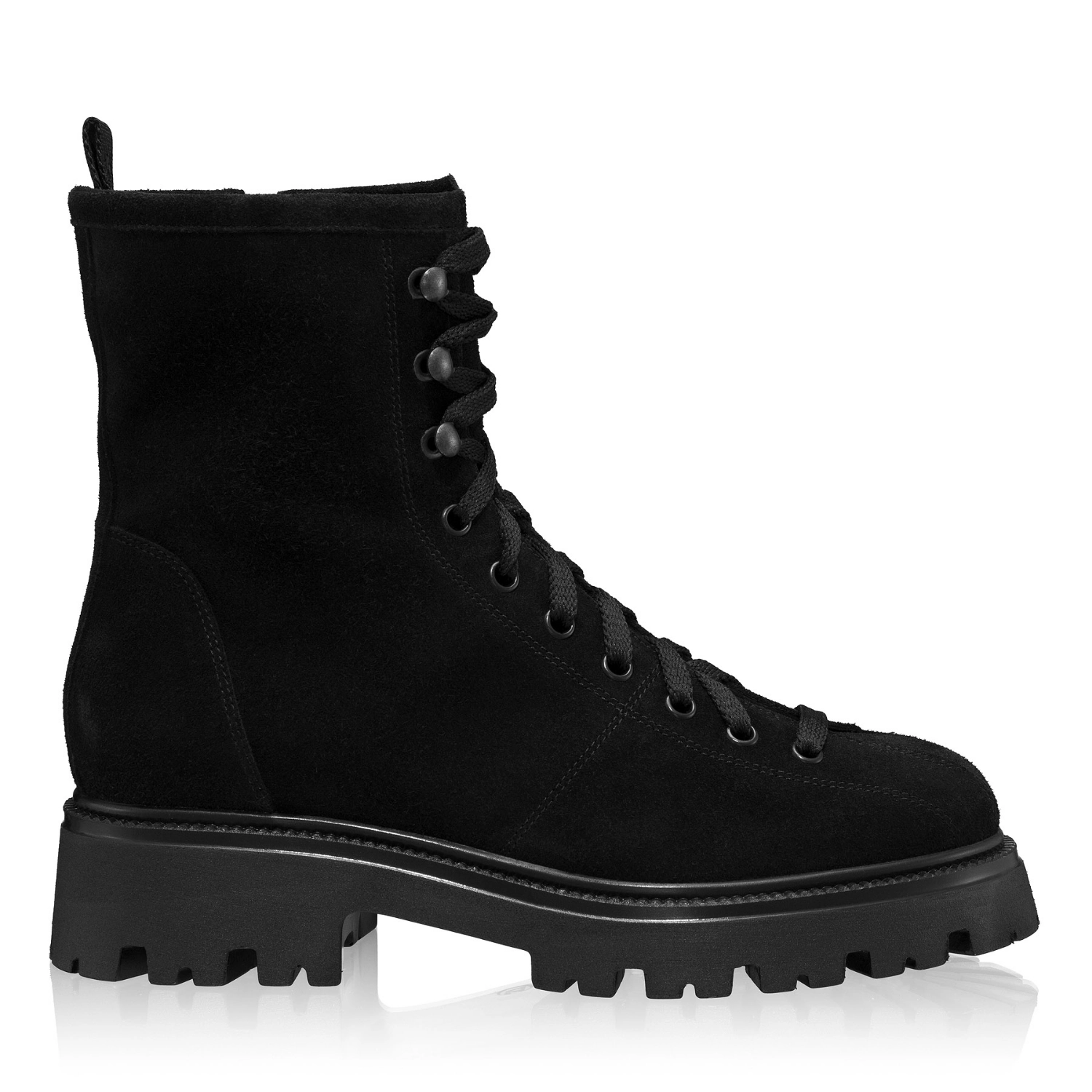 Picture of Women Leather Casual Boots 6303 Crosta Black