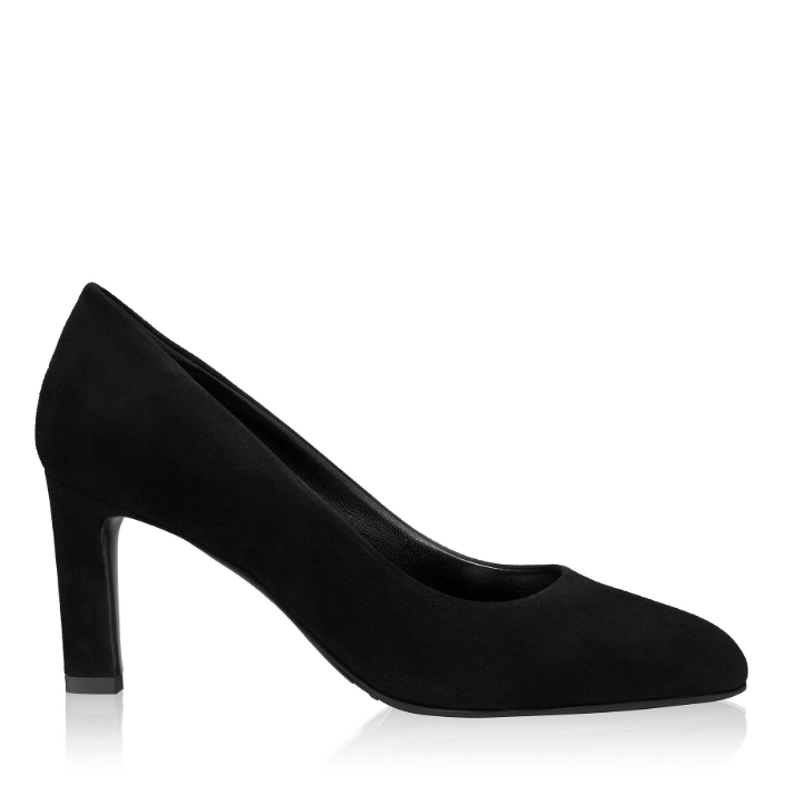 Imagine Pantofi Eleganti Dama 8601 Camoscio Negru
