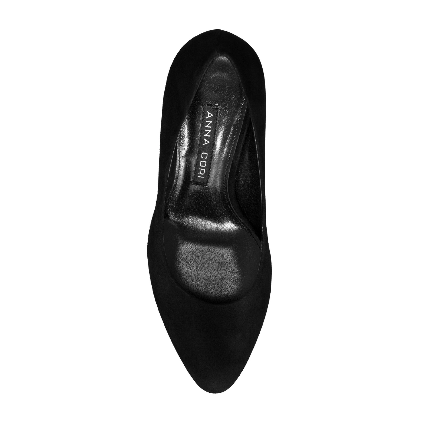 Imagine Pantofi Eleganti Dama 8601 Camoscio Negru