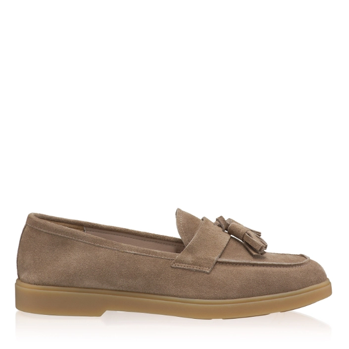 Imagine Pantofi Casual Dama 7517 Crosta Taupe/Sav