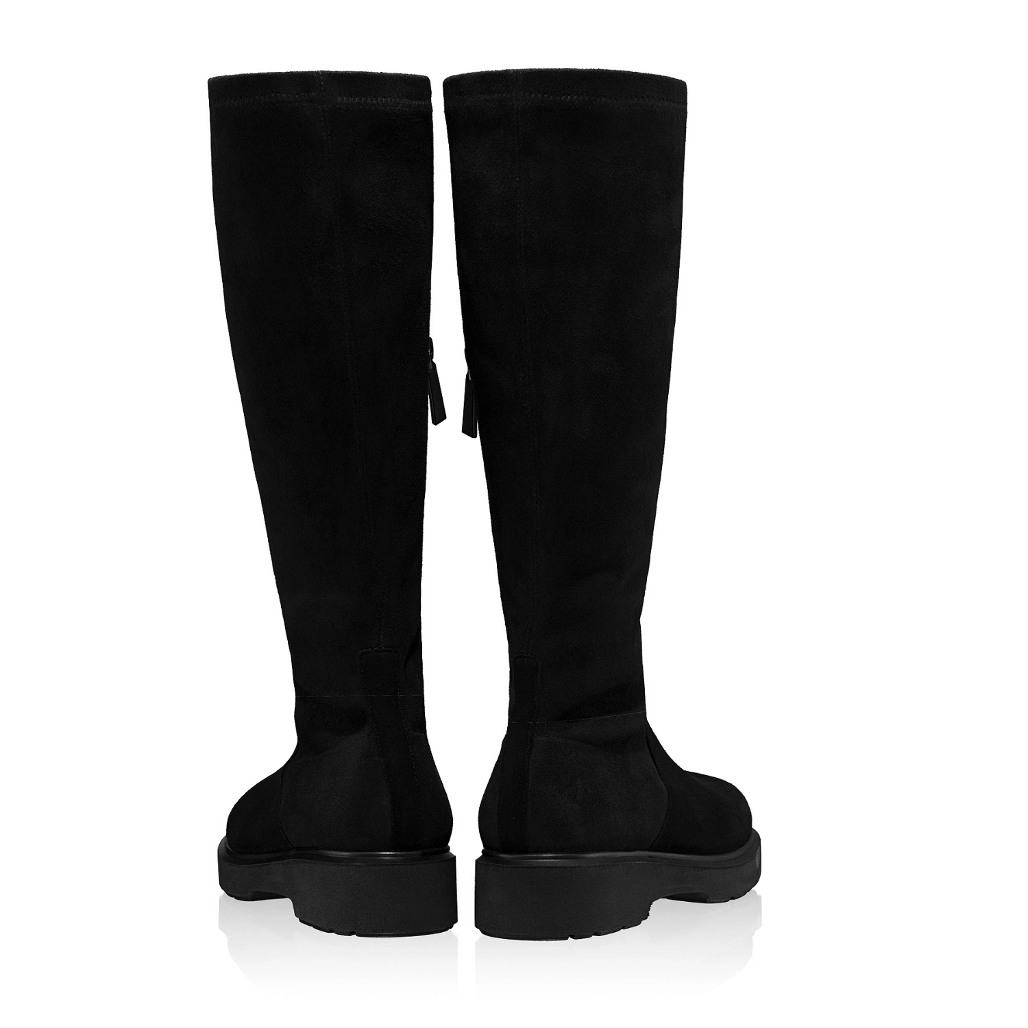 Imagine Cizme Dama 8537 Camoscio+Stretch Negru