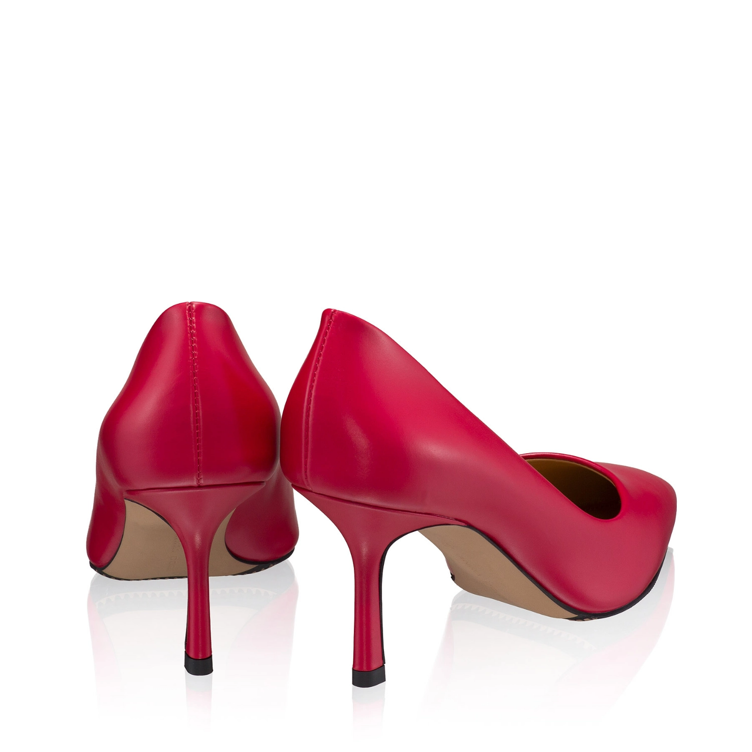 Picture of High-heel Pointed Toe Pumps 8026 Vitello Red