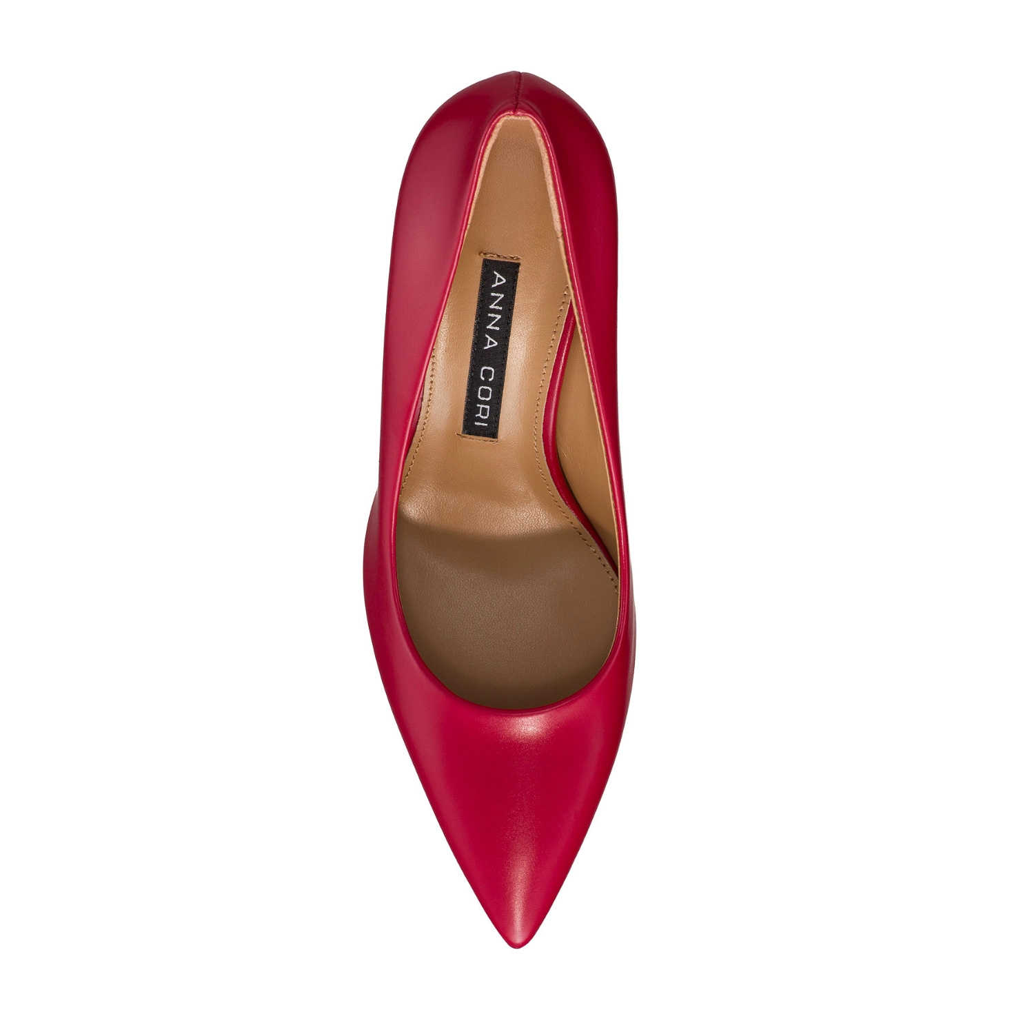 Picture of High-heel Pointed Toe Pumps 8026 Vitello Red