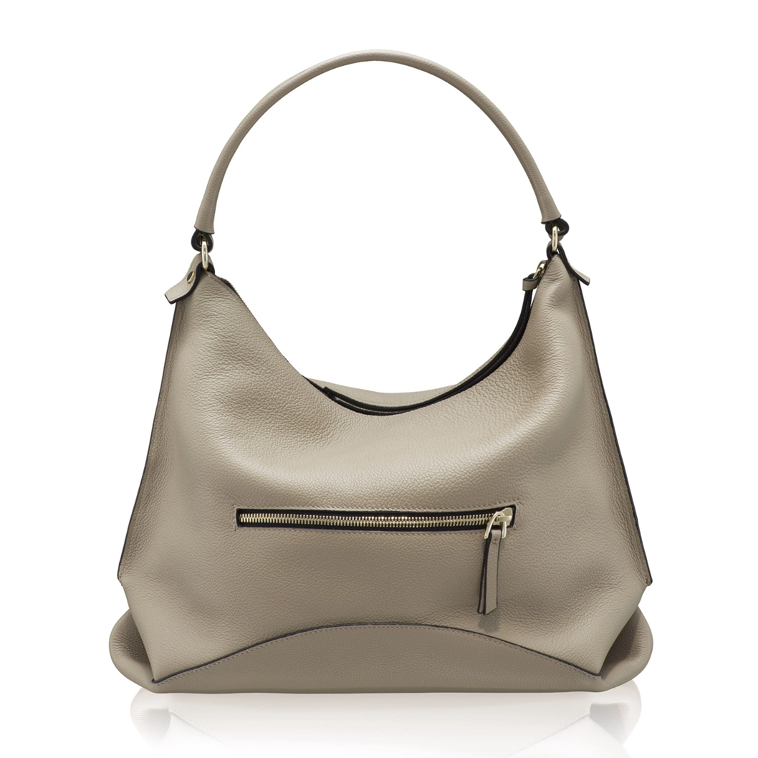 Imagine Geanta dama de umar NELY 01 BOTTALATO TAUPE