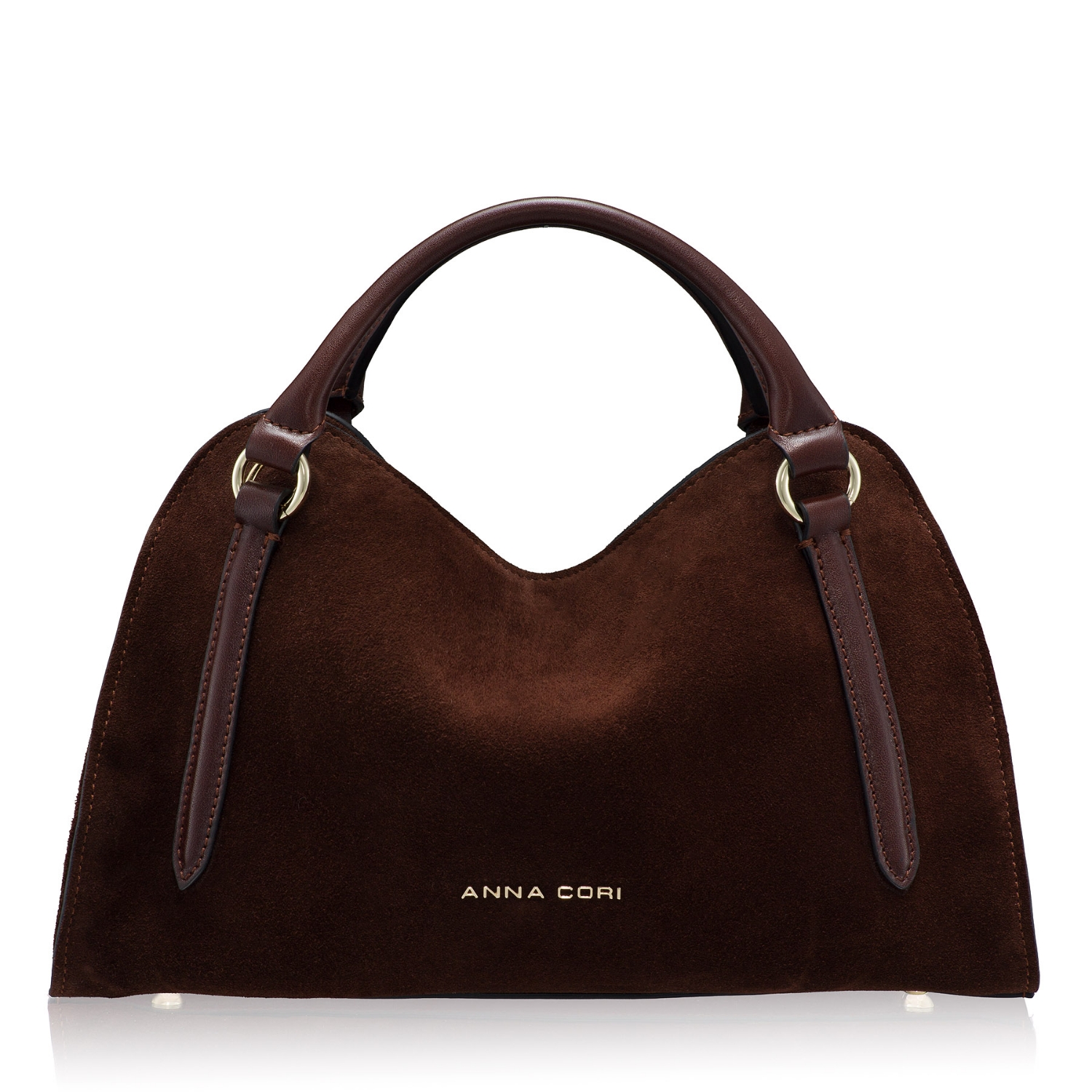 Picture of Women's handbag VELSA 02 CROSTA+VIT CHOCOLATE