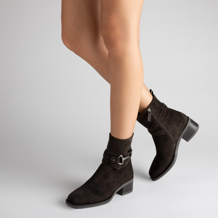 Women Leather Boots 8261 Crosta T.moro