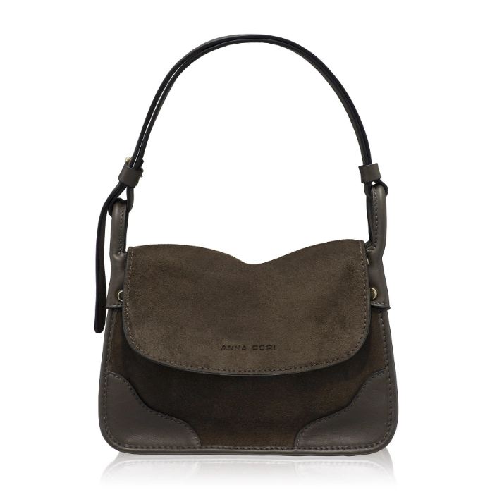 Imagine Geanta dama de umar CLARE 01 CROSTA+VIT MILITARE