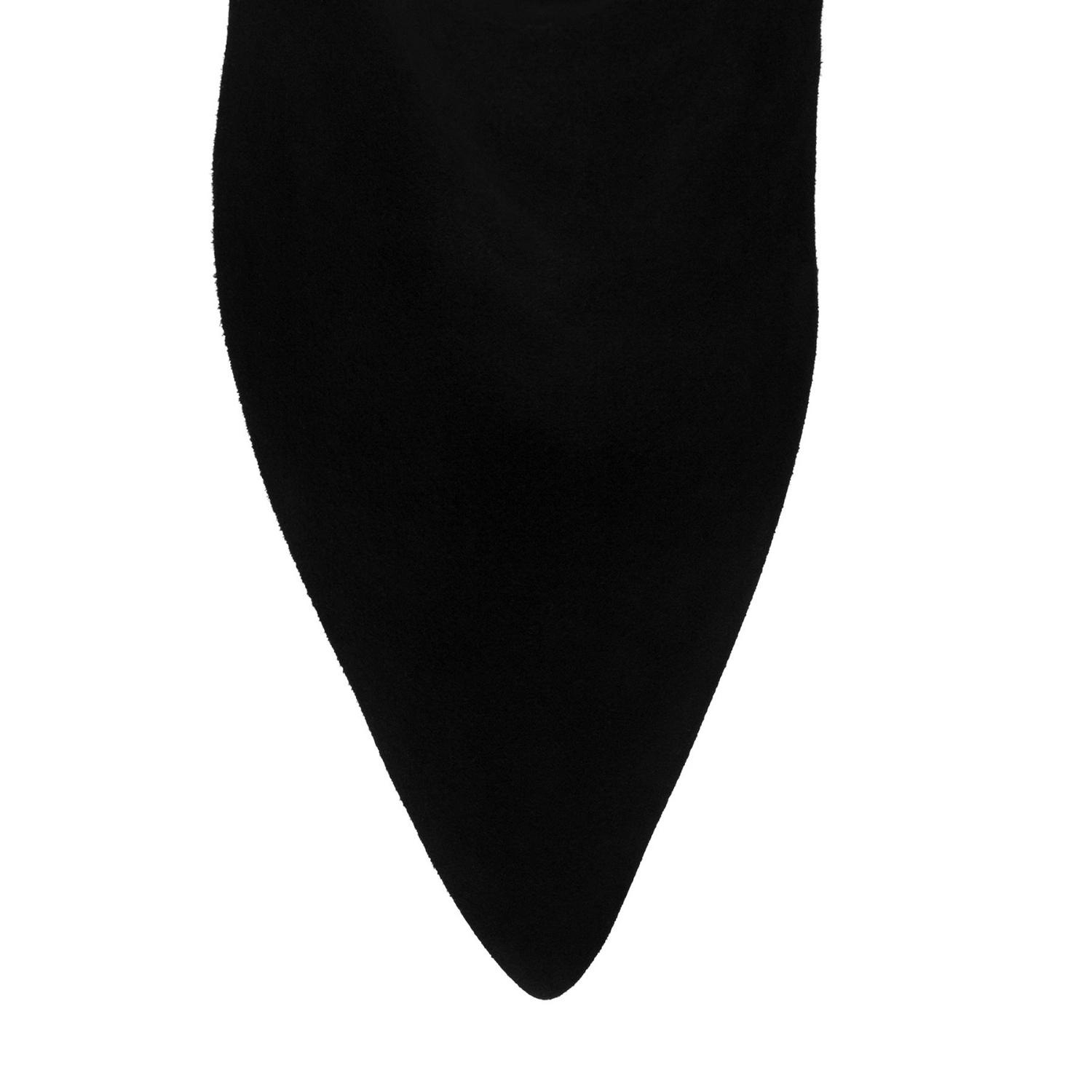 Imagine Botine Dama 8628 Camoscio Negru