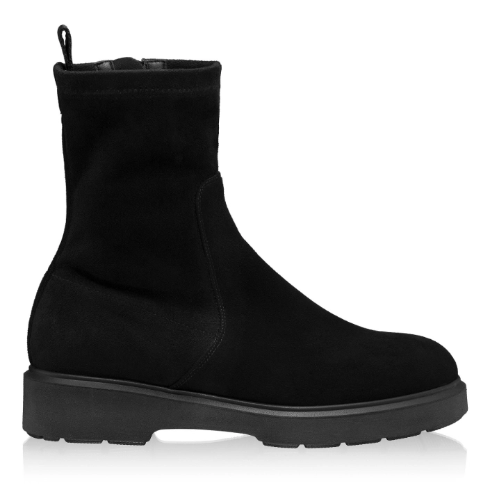 Picture of Women's Boots 8536 Camoscio+Stretch Black