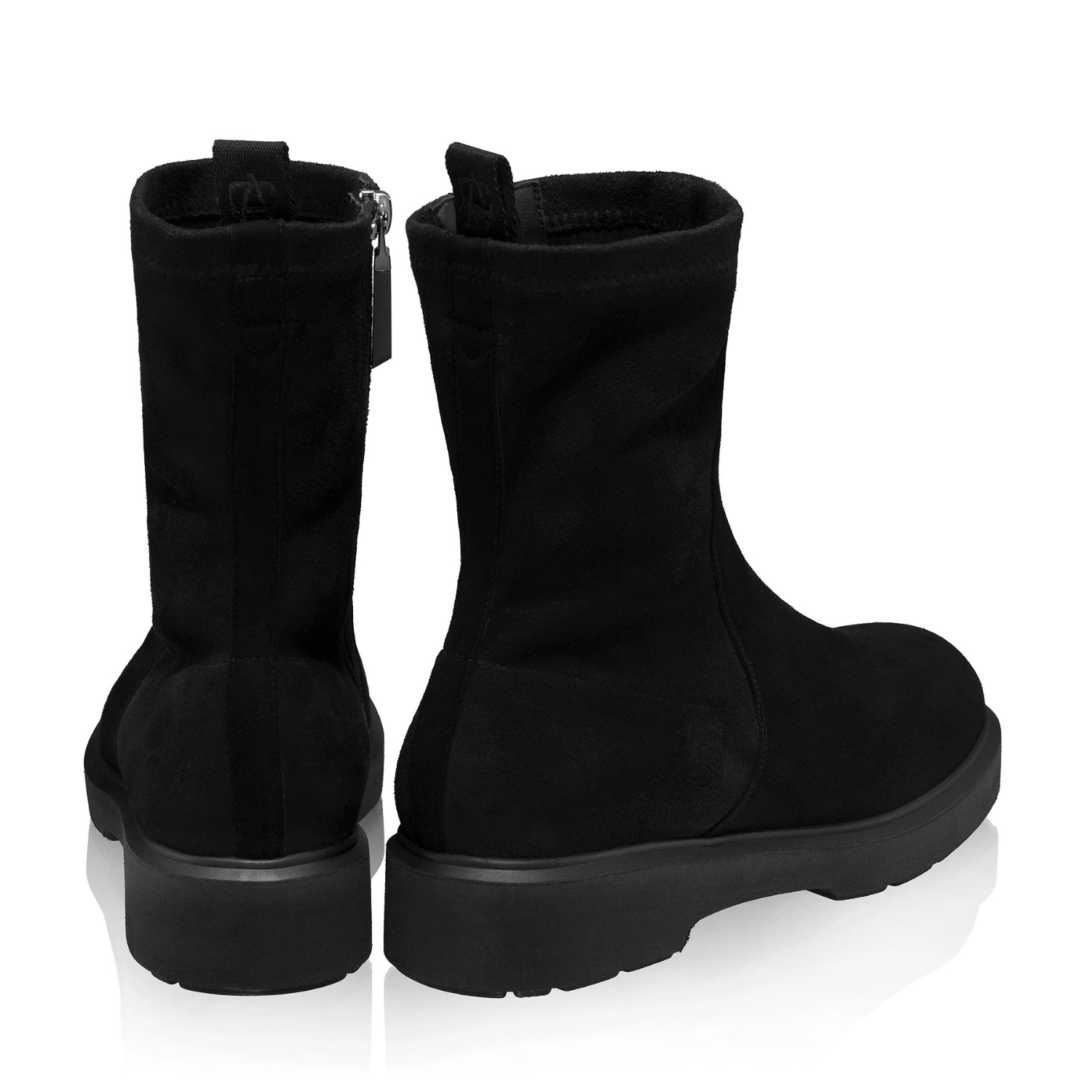 Picture of Women's Boots 8536 Camoscio+Stretch Black