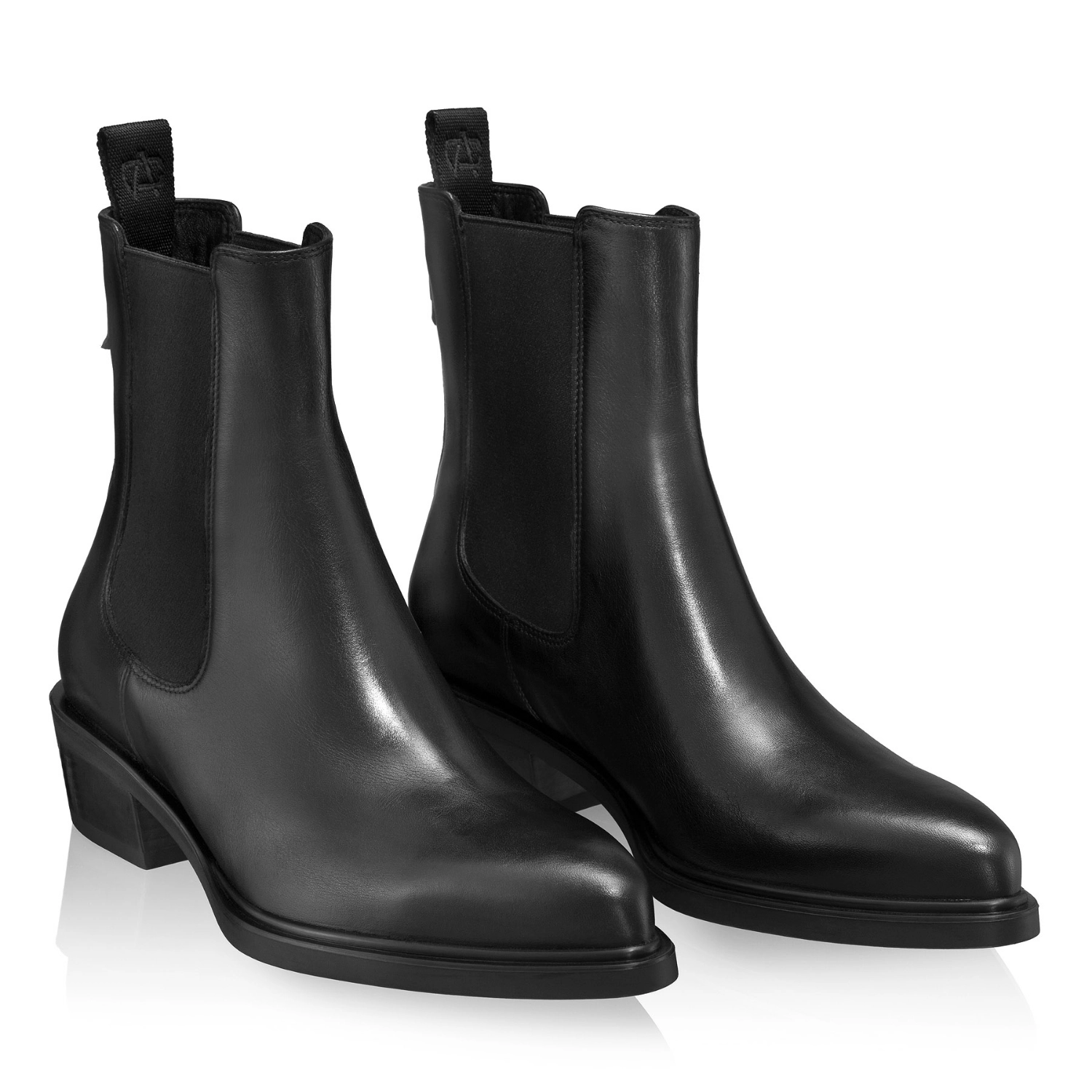 Imagine Ghete Dama 8572 Vitello Negru