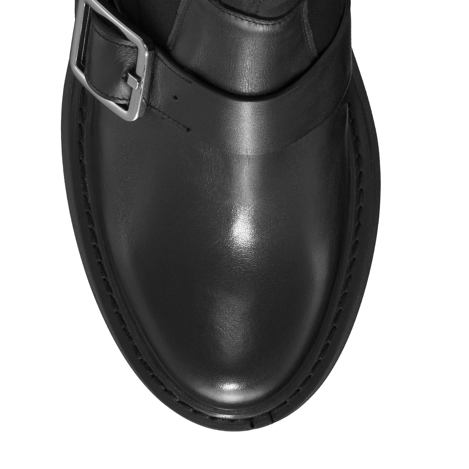 Imagine Ghete Dama 8563 Vitello+Stretch Negru