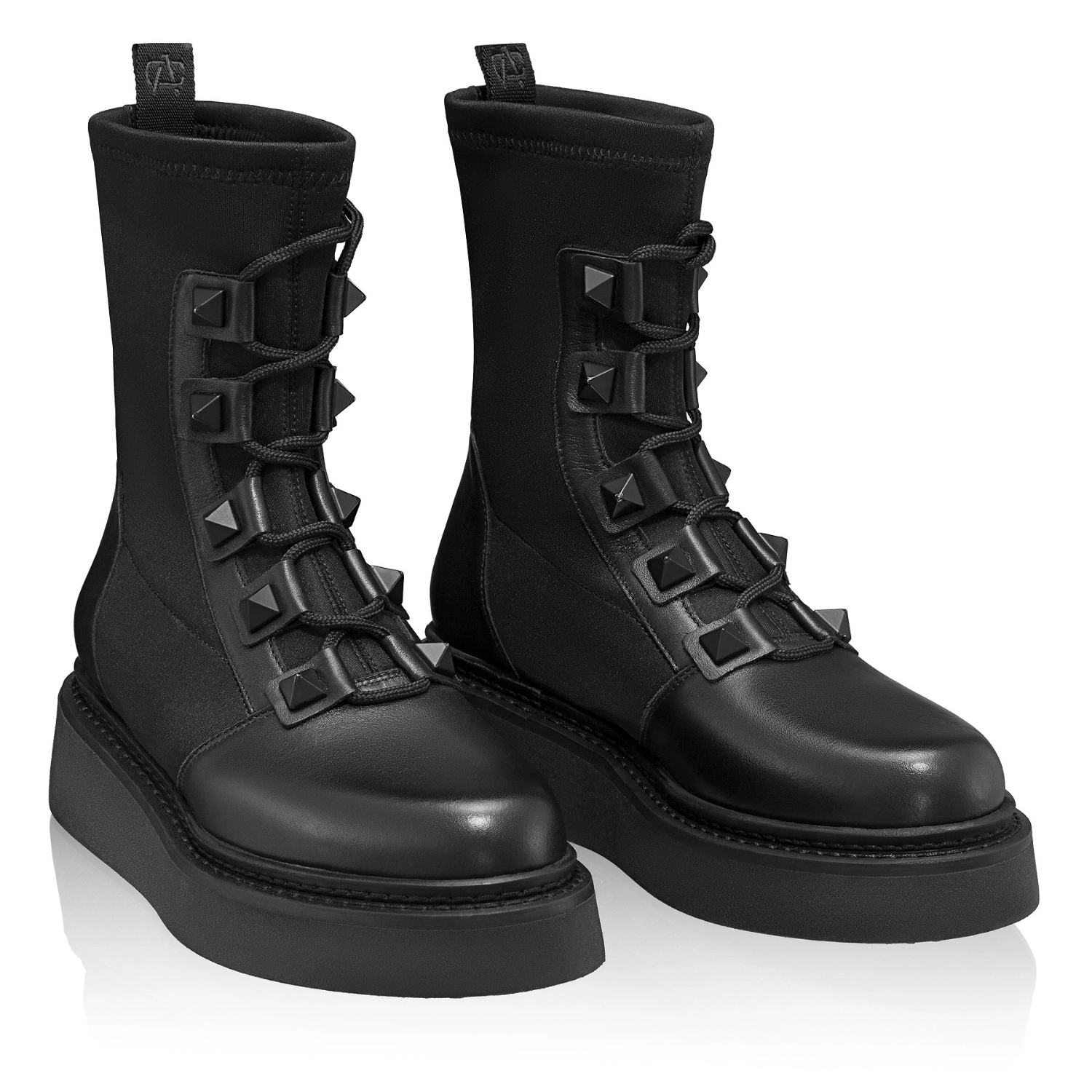 Imagine Ghete Dama 8580 Vitello+Stretch Negru