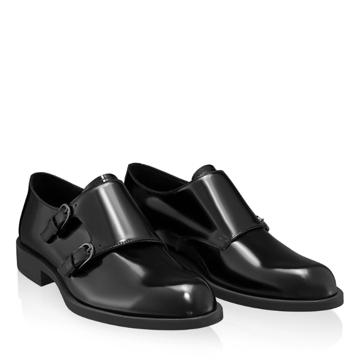 Pantofi Eleganti Barbati 9723 Abrazivato Negru